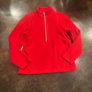 Tommy Bahama Red Quarter-Zip Pullover